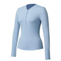 Women’s Long Sleeve V-Neck Workout Top